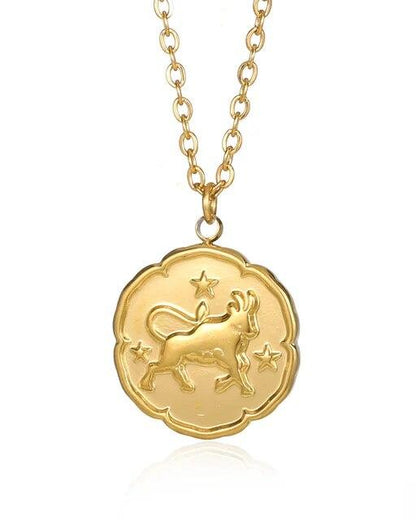 Old Money Collar De Signo Zodiacal Oro