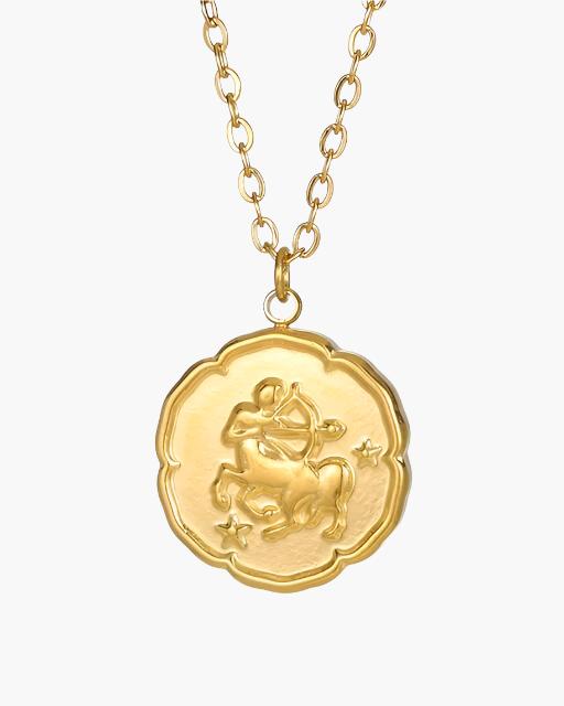 Old Money Collar De Signo Zodiacal Oro
