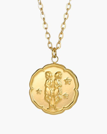 Old Money Collar De Signo Zodiacal Oro
