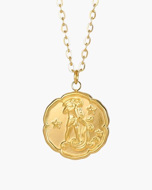 Old Money Collar De Signo Zodiacal Oro