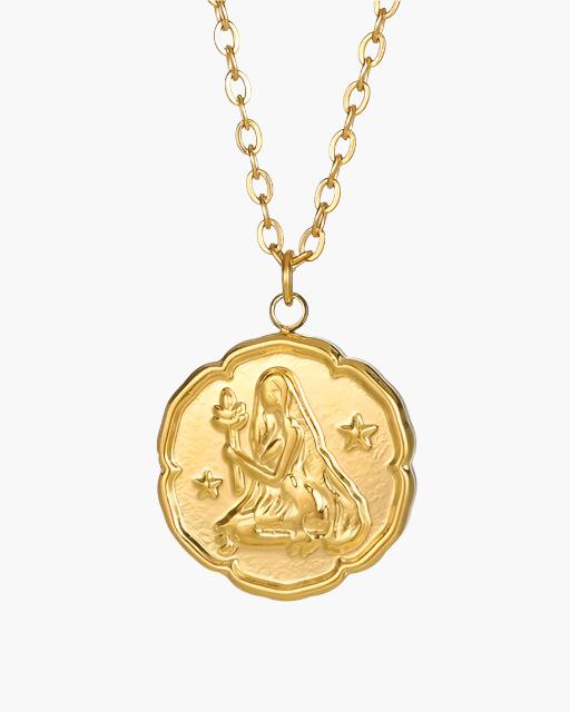 Old Money Collar De Signo Zodiacal Oro
