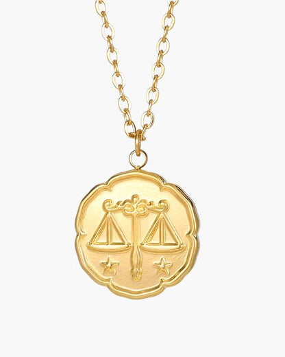 Old Money Collar De Signo Zodiacal Oro