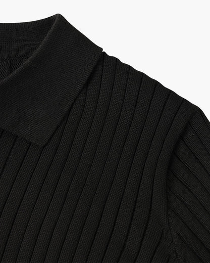 PARIJAN Polo de Cuello V Manga Larga