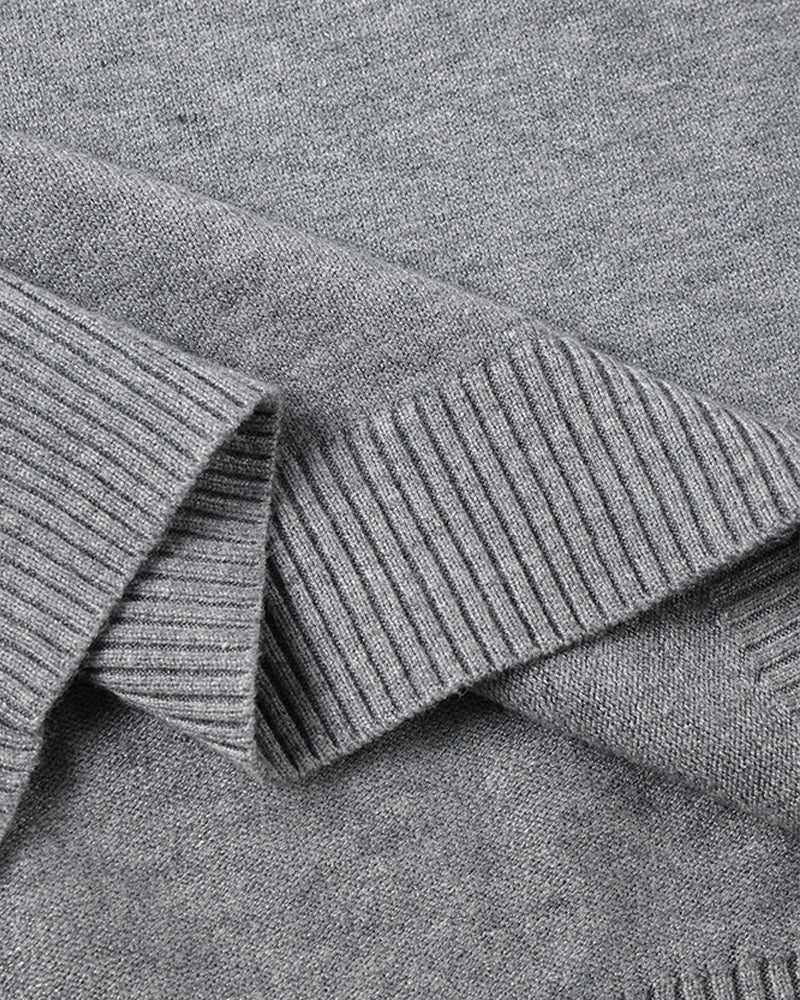PARIJAN Suéter de Cuello Alto de Lana Merino