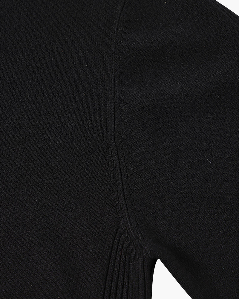 PARIJAN Suéter de Cuello Alto de Lana Merino