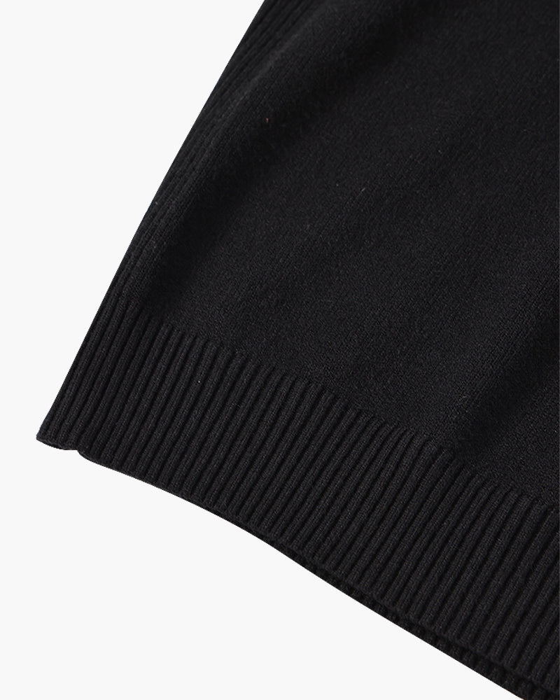 PARIJAN Suéter de Cuello Alto de Lana Merino