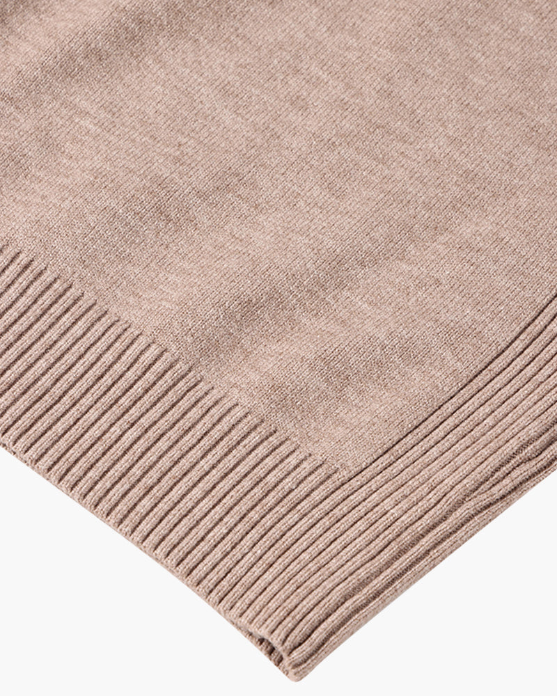 PARIJAN Suéter de Cuello Alto de Lana Merino