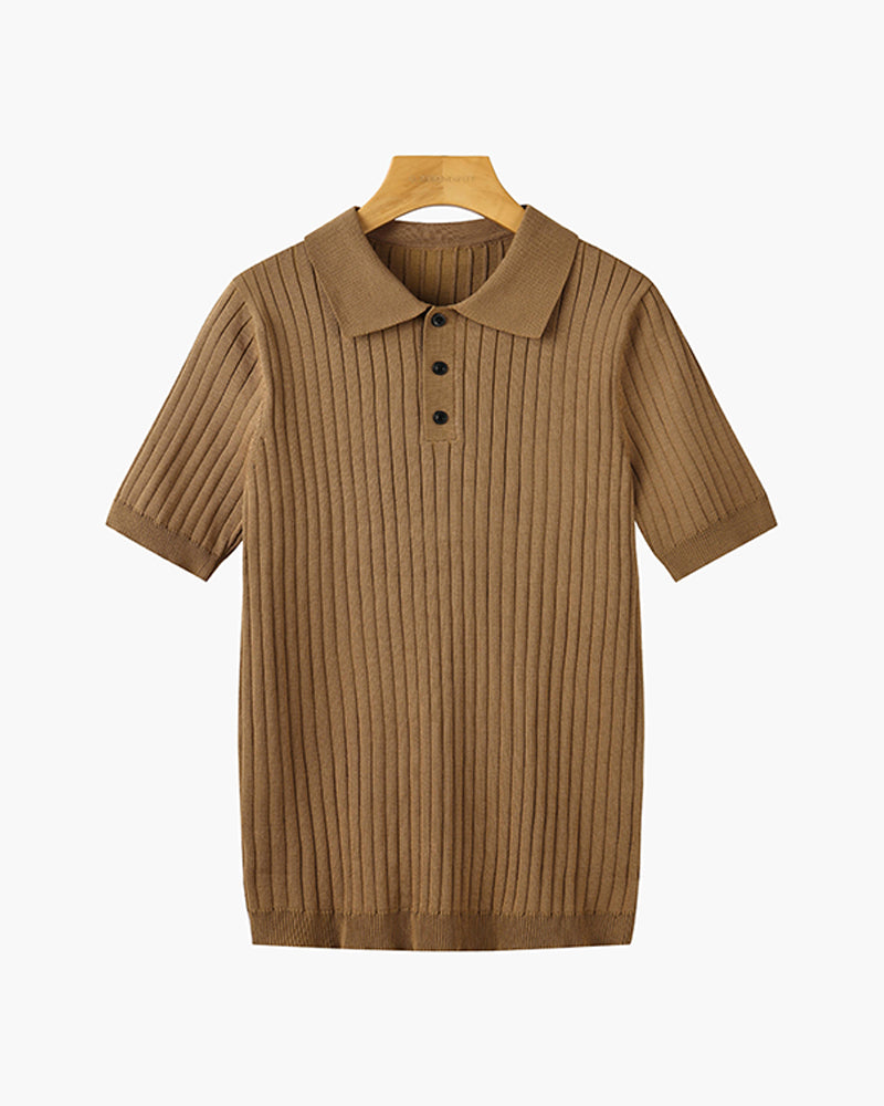 PARIJAN Polo de Punto de Algodón para Hombre