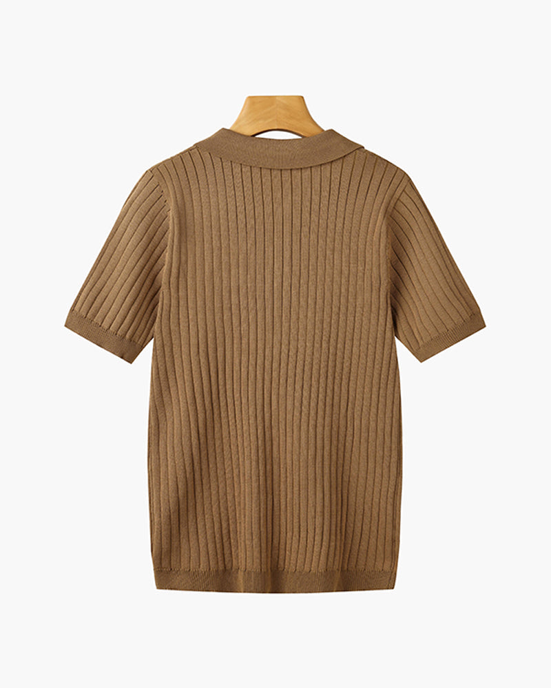 PARIJAN Polo de Punto de Algodón para Hombre
