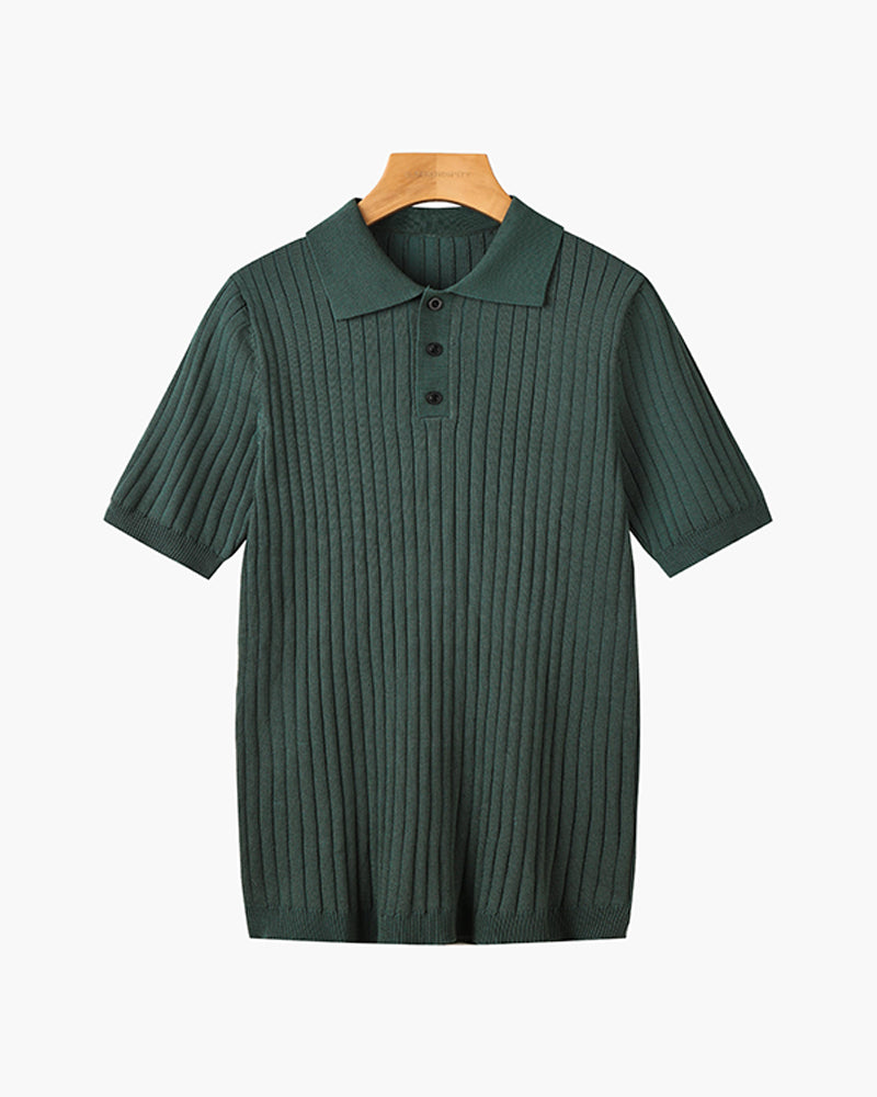 PARIJAN Polo de Punto de Algodón para Hombre