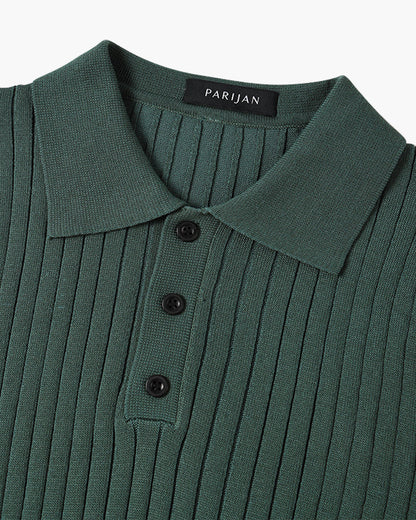 PARIJAN Polo de Punto de Algodón para Hombre