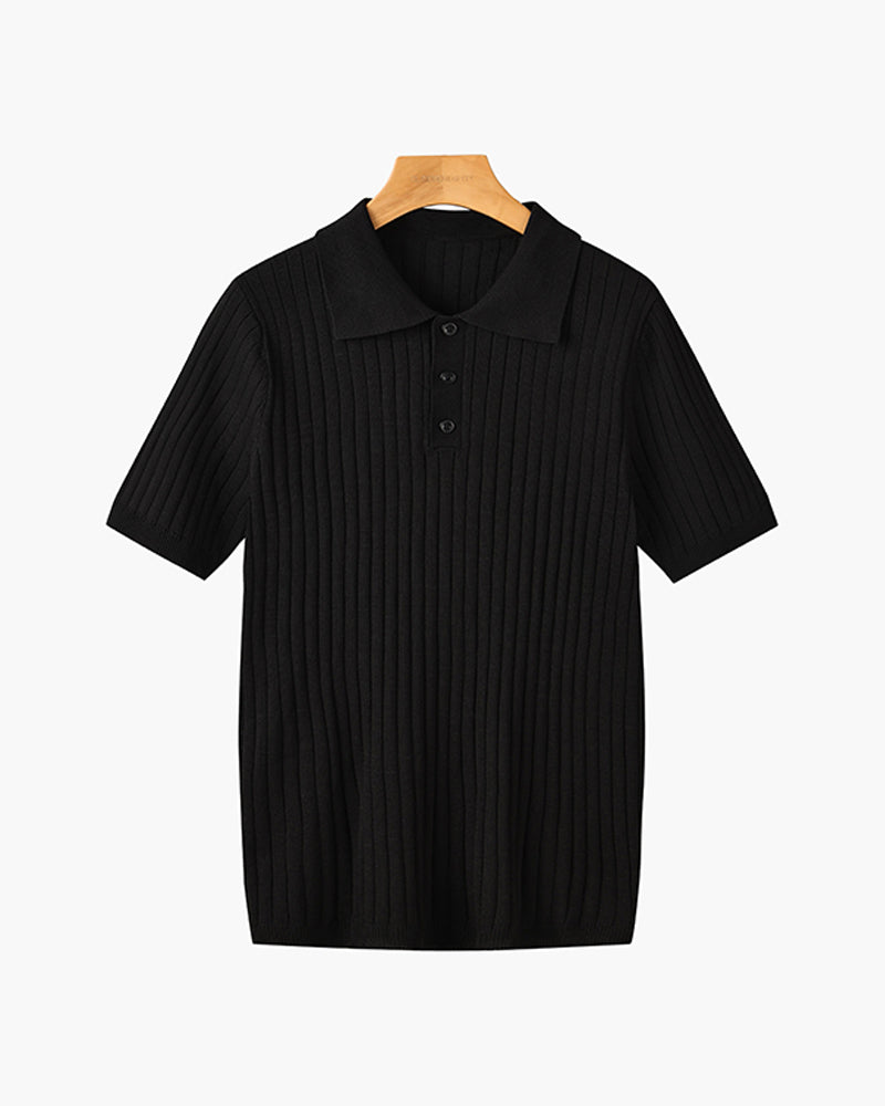 PARIJAN Polo de Punto de Algodón para Hombre