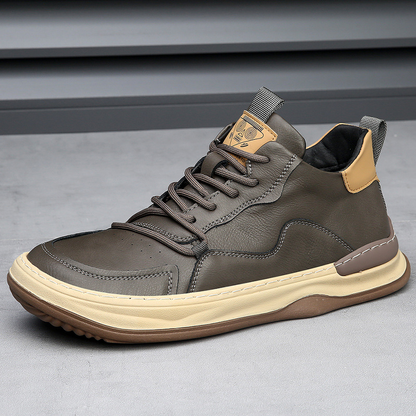 Olympus London Zapatillas de Piel Alberti