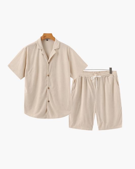 Old Money Conjunto De Pana Terciopelo Hombre