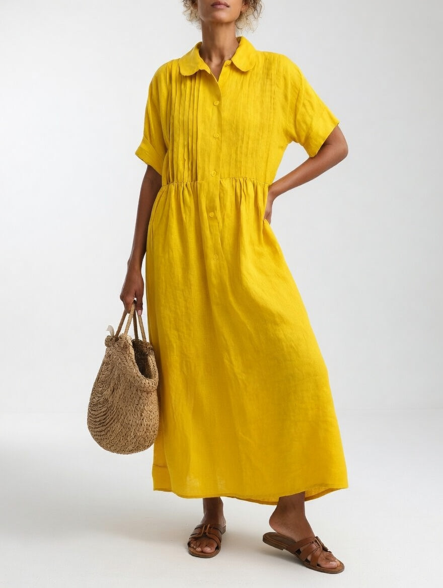 Maison Amélie Paris Lysandra Robe Chemise Fluida Estival