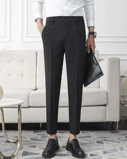Old Money Conjunto De Polo De Lana Y Pantalón Stretch Hombre