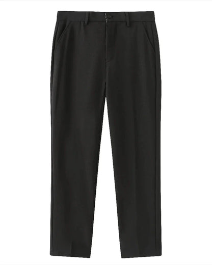 Old Money Conjunto De Polo De Lana Y Pantalón Stretch Hombre