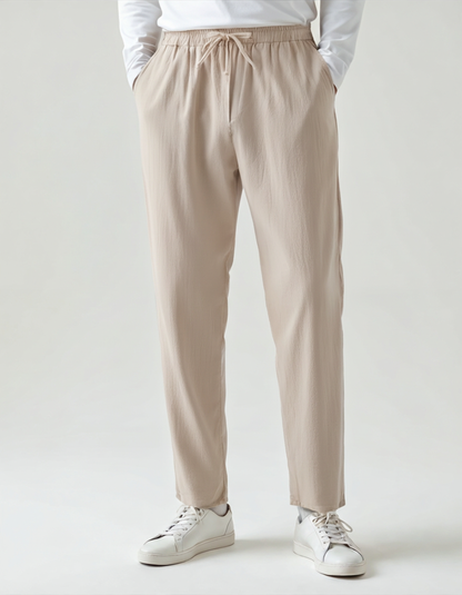Old Money Pantalón De Lino Zanzibar Hombre