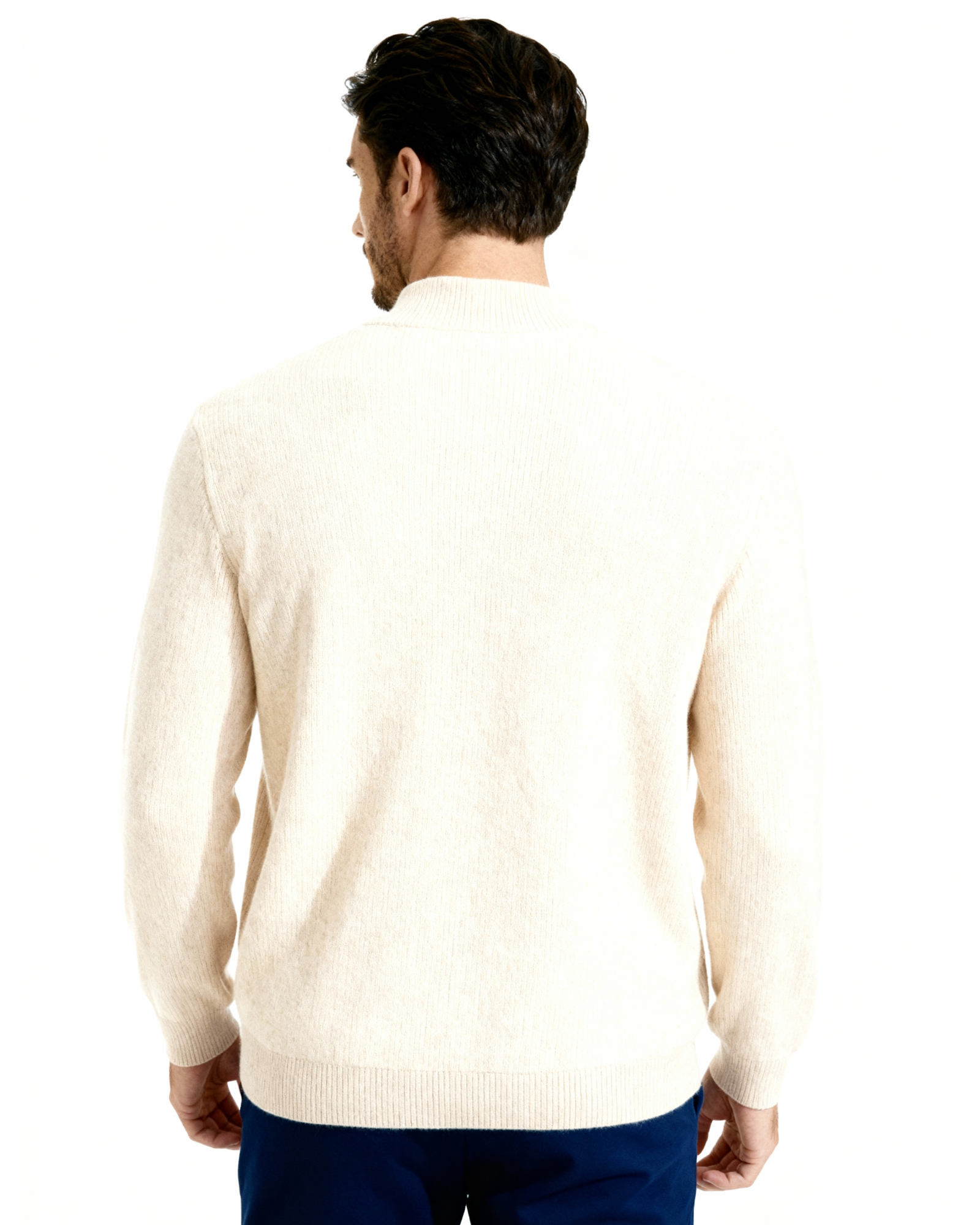 Old Money Chaleco De Punto Cremallera Hombre