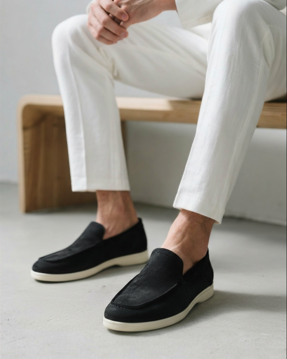Old Money Zapatos De Ante Premium Hombre