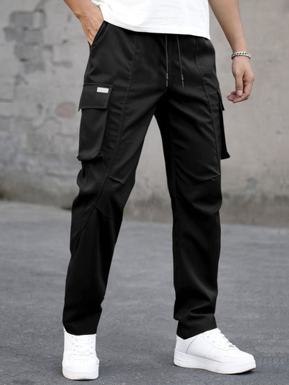Minimal Vintage Pantalones Cargo Rectos
