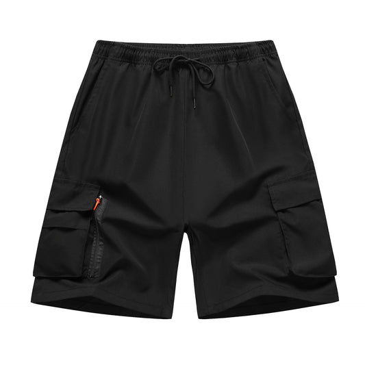 Minimal Vintage Pantalones Cortos Cargo Coreanos Holgados
