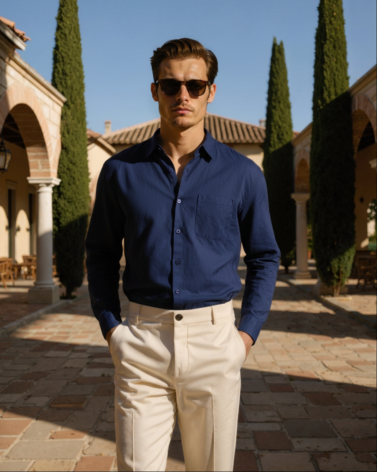 Old Money Cape Town Camisa de Lino 100%