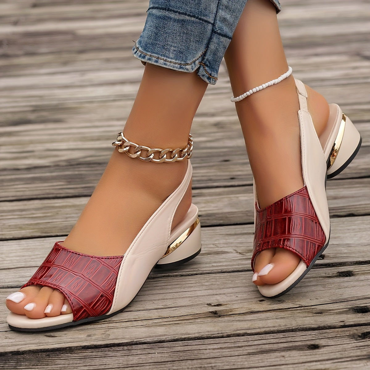 Delacroix Paris Sandalias Elegantes Confort Isabelle