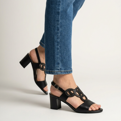 Lorena Milano Gea Sandalias Mujer Tacón Cómodas