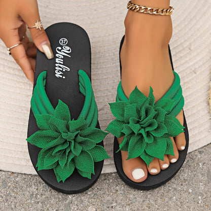 Delacroix Paris Sandalias Florales Confort Livia