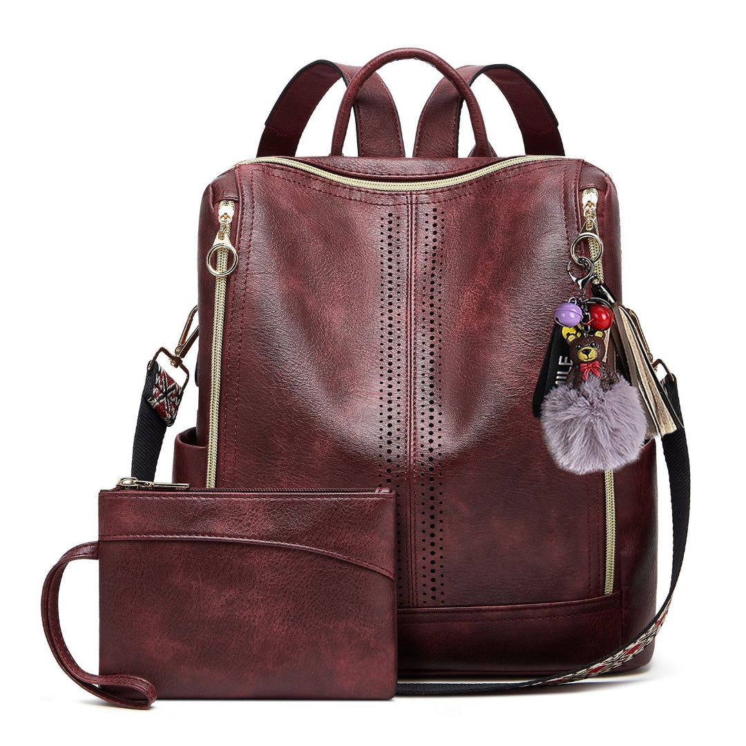 Hypersku Mochila Convertible 2 en 1 Cuero Lujo