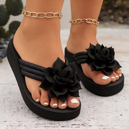 Delacroix Paris Sandalias Florales Confort Livia