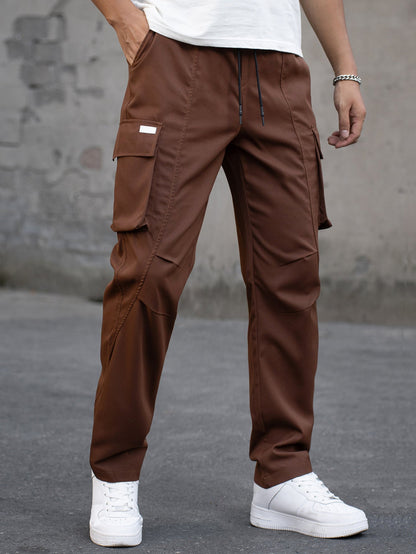 Minimal Vintage Pantalones Cargo Rectos