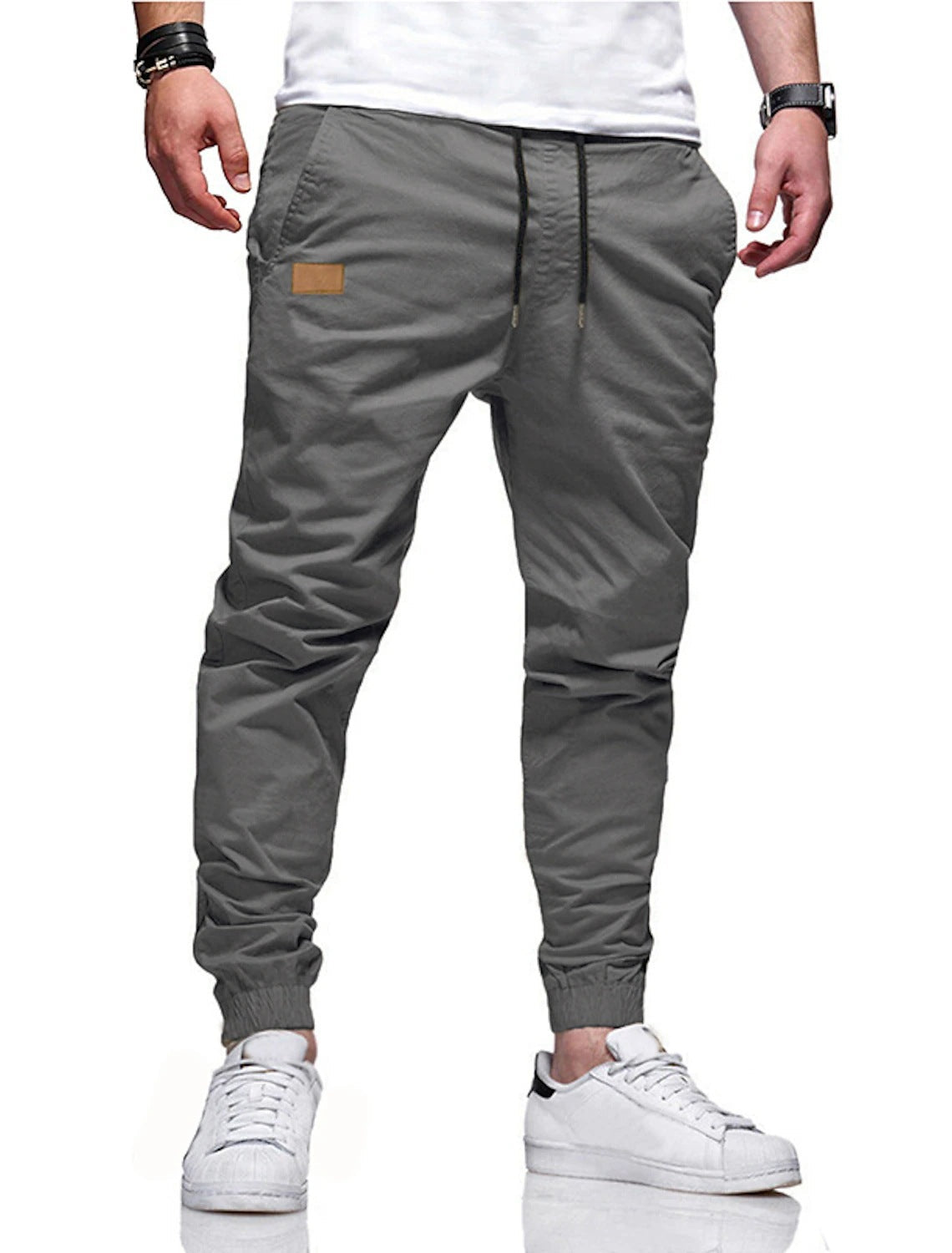 Minimal Vintage Pantalones Rectos Casuales