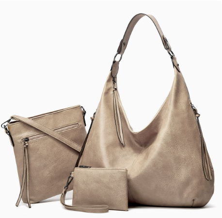Hypersku Bolso Hobo Suave 3 Piezas