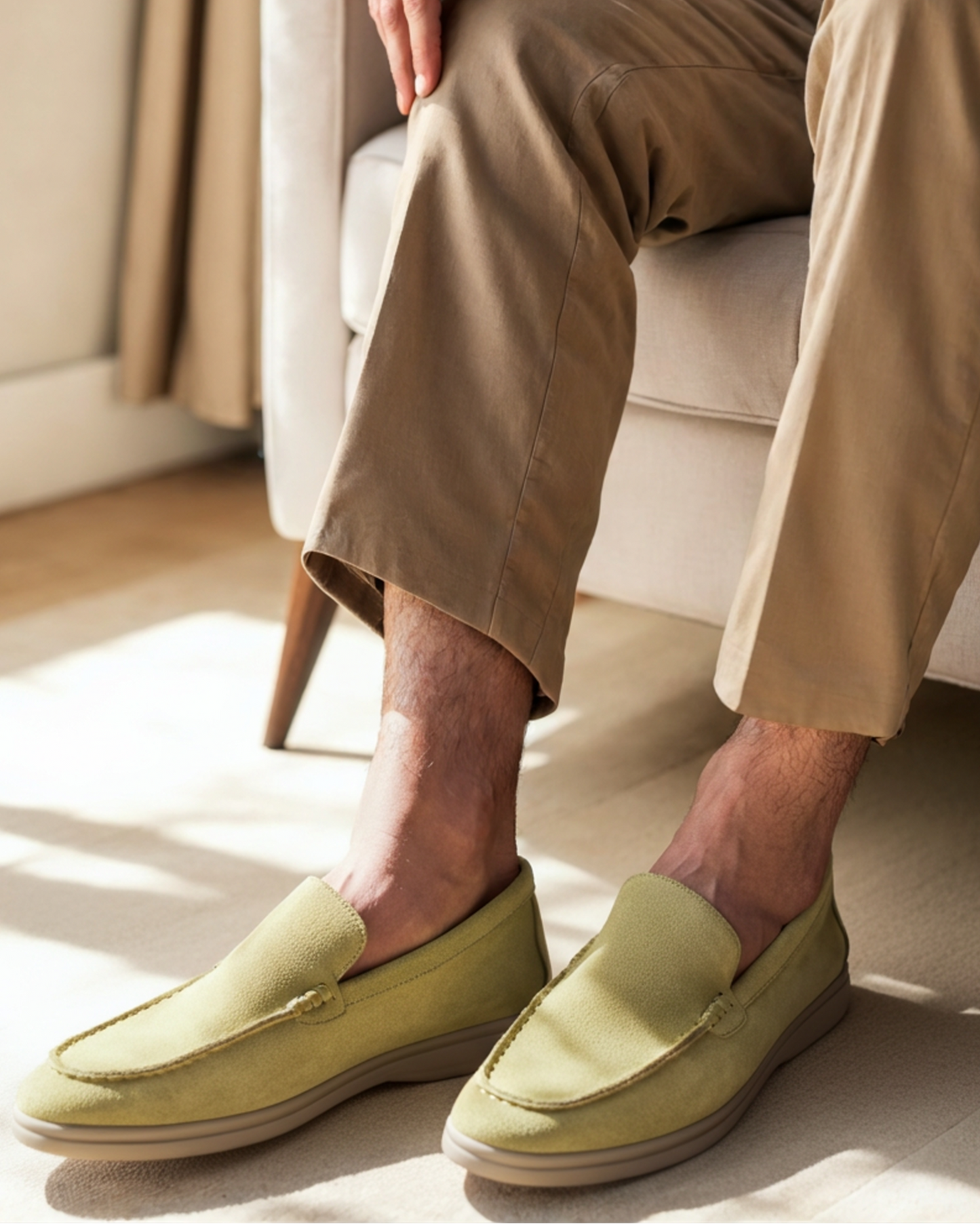 Old Money Zapatos de Ante Premium