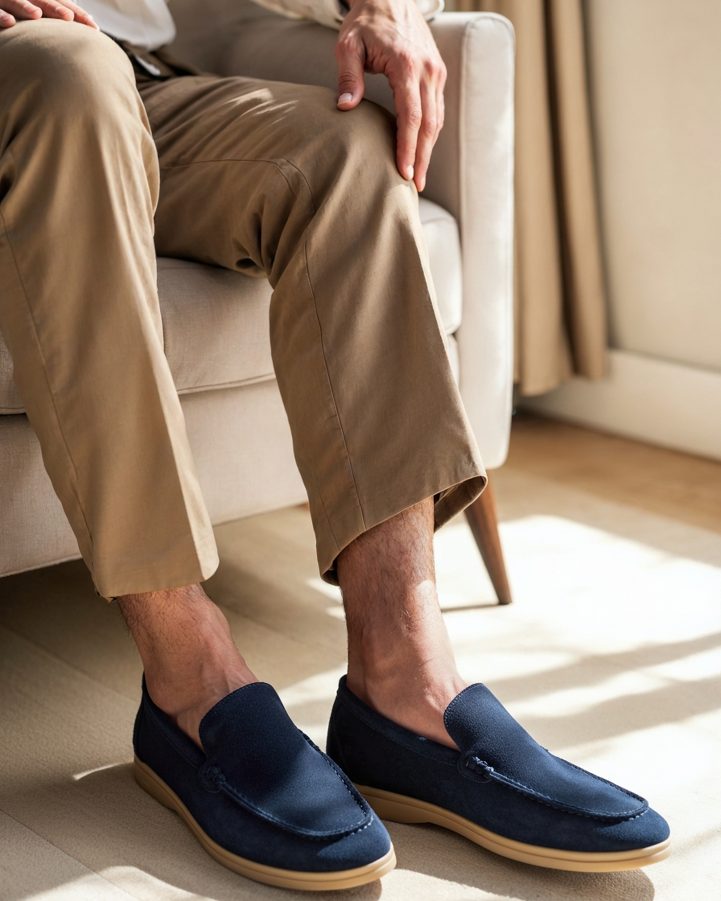 Old Money Zapatos de Ante Premium