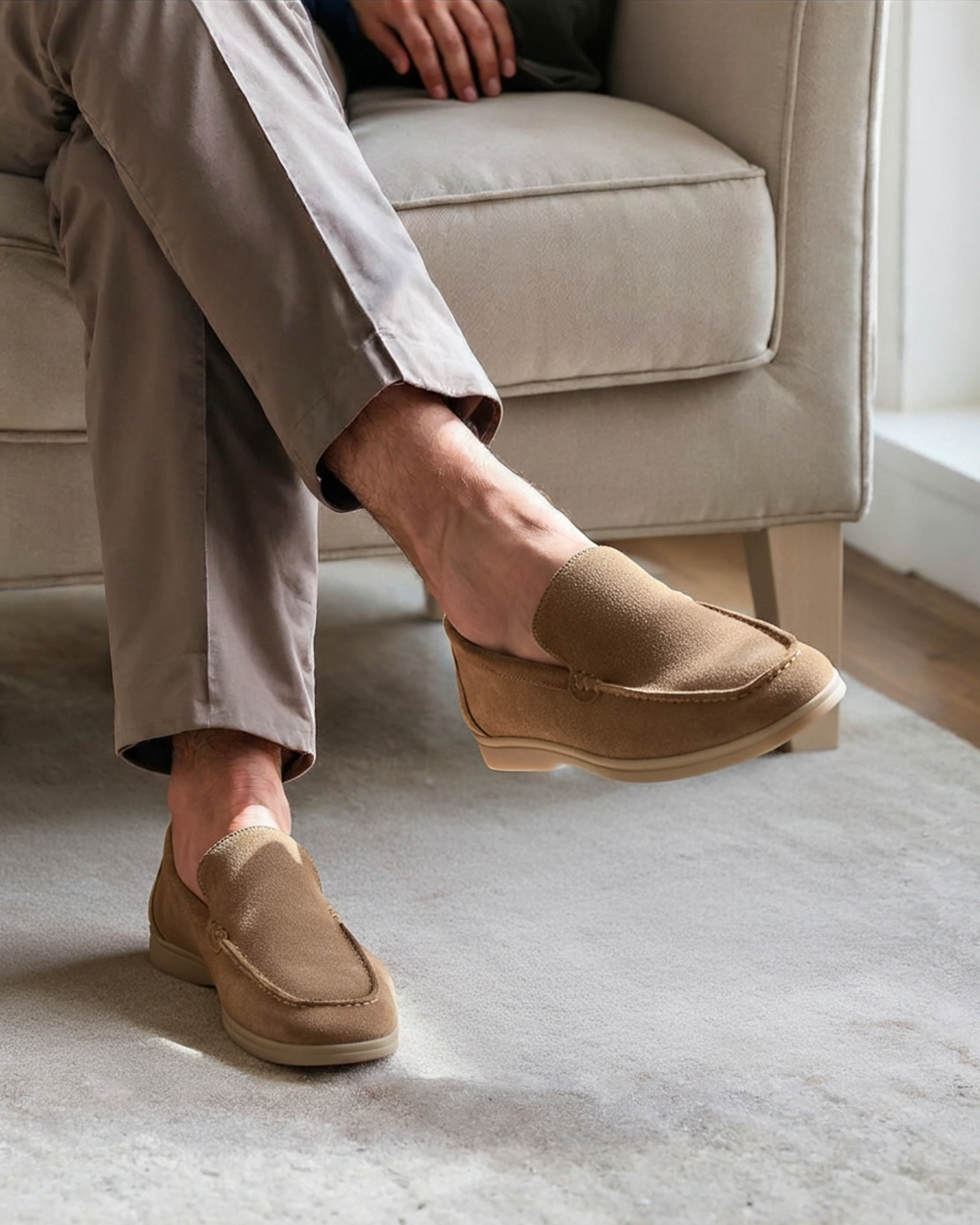 Old Money Zapatos de Ante Premium