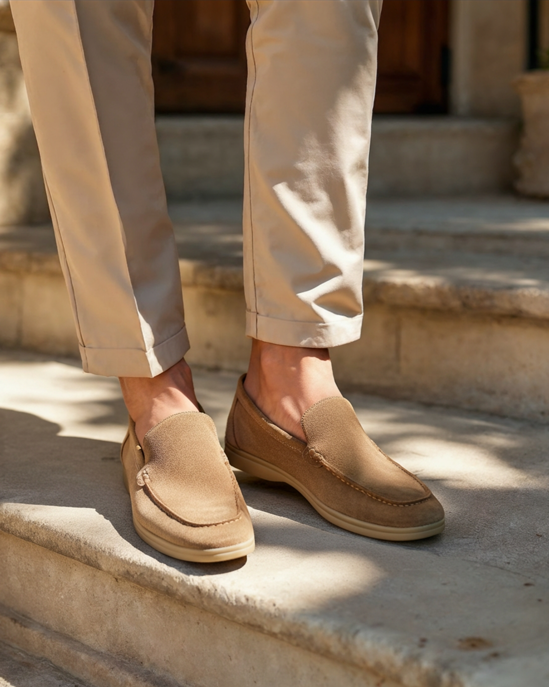 Old Money Zapatos de Ante Premium