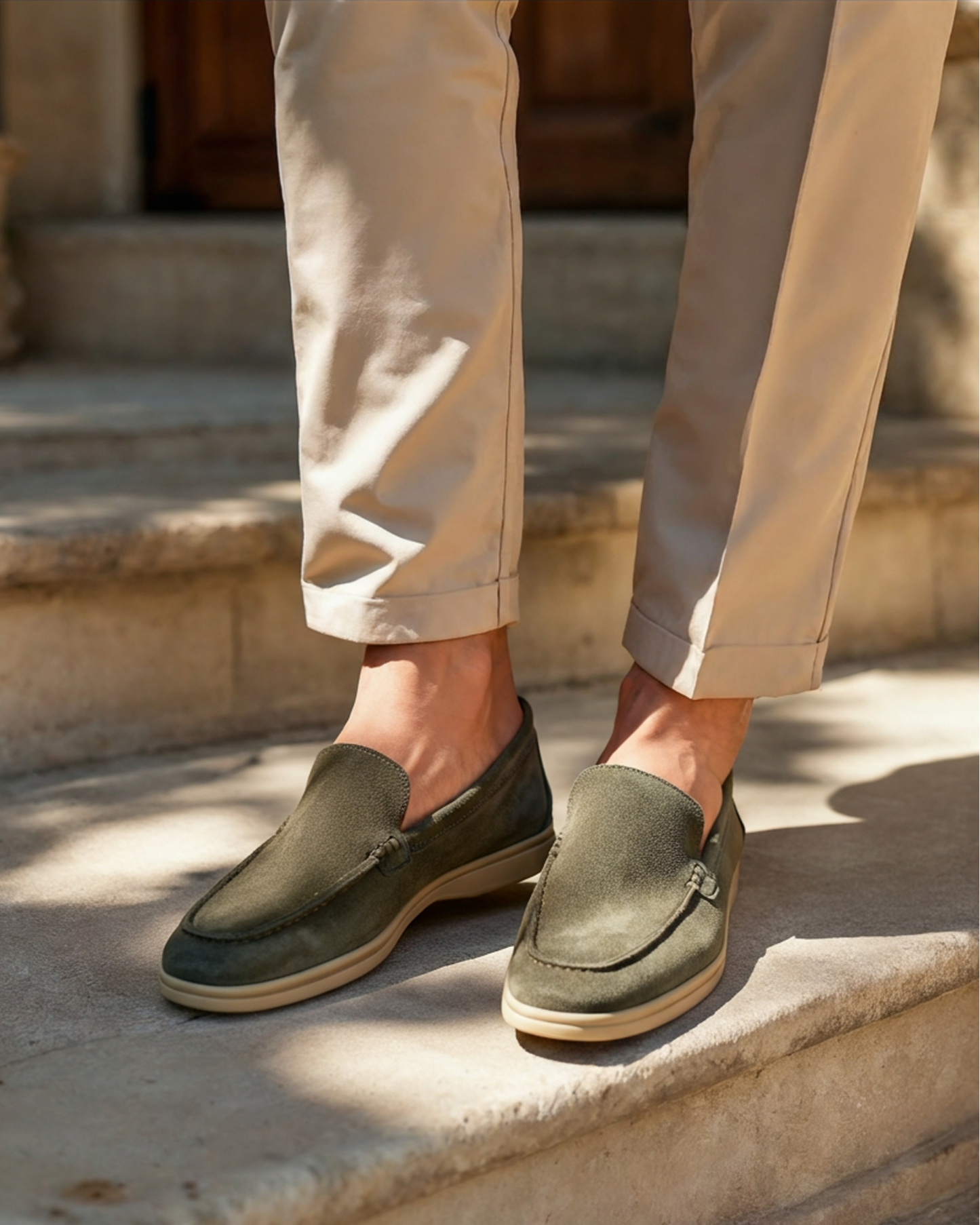 Old Money Zapatos de Ante Premium