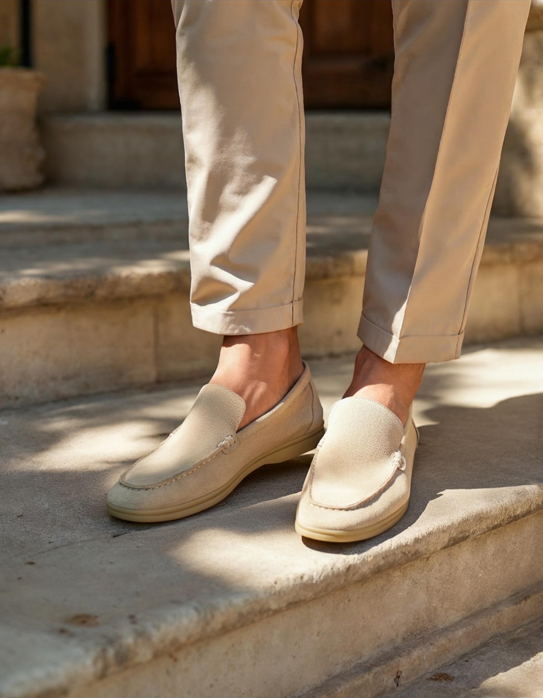 Old Money Zapatos de Ante Premium