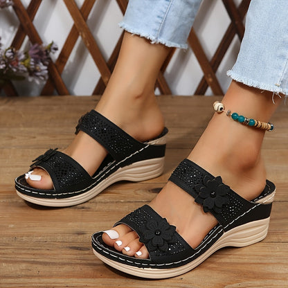Delacroix Paris Sandalias Confort Compensadas Rosalie