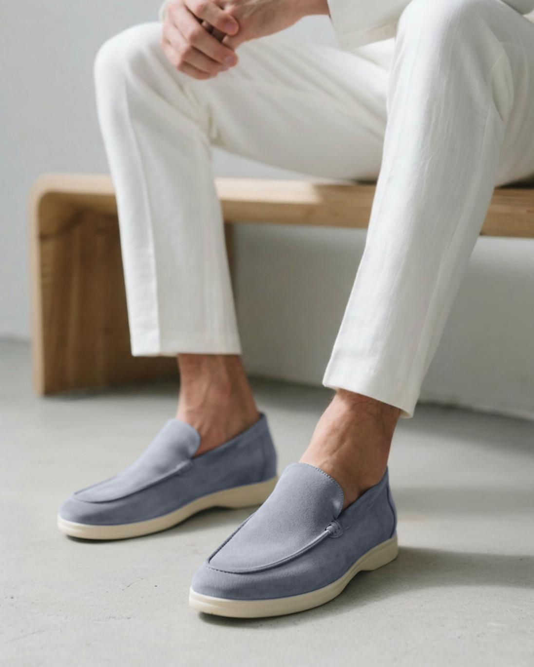 Old Money Zapatos De Ante Premium Hombre