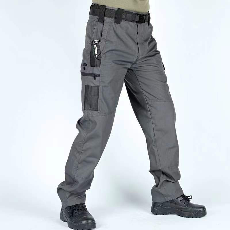 Minimal Vintage Pantalones Tácticos Cargo Ripstop