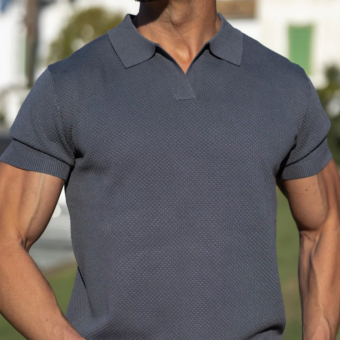 RICCARDO RICCI Capri Polo de Cuello en V