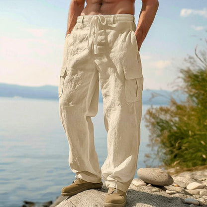 Minimal Vintage Pantalones Trabajo Ligeros