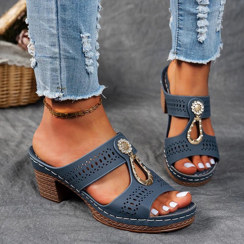Delacroix Paris Sandalias Ortopédicas Confort Lisa