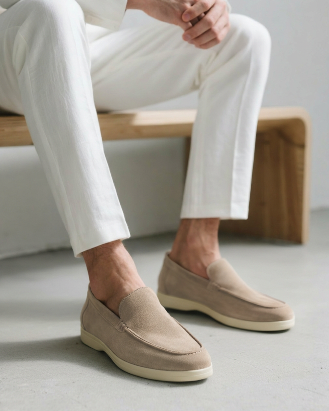 Old Money Zapatos De Ante Premium Hombre