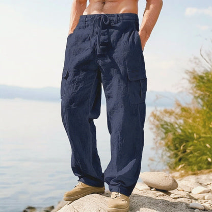 Minimal Vintage Pantalones Trabajo Ligeros