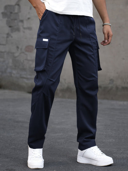 Minimal Vintage Pantalones Cargo Rectos